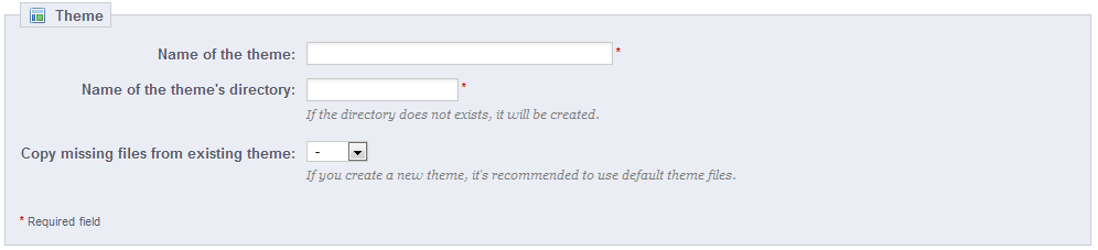 PrestaShop 1.5 > Understanding the Preferences > pref010-themeNew.png
