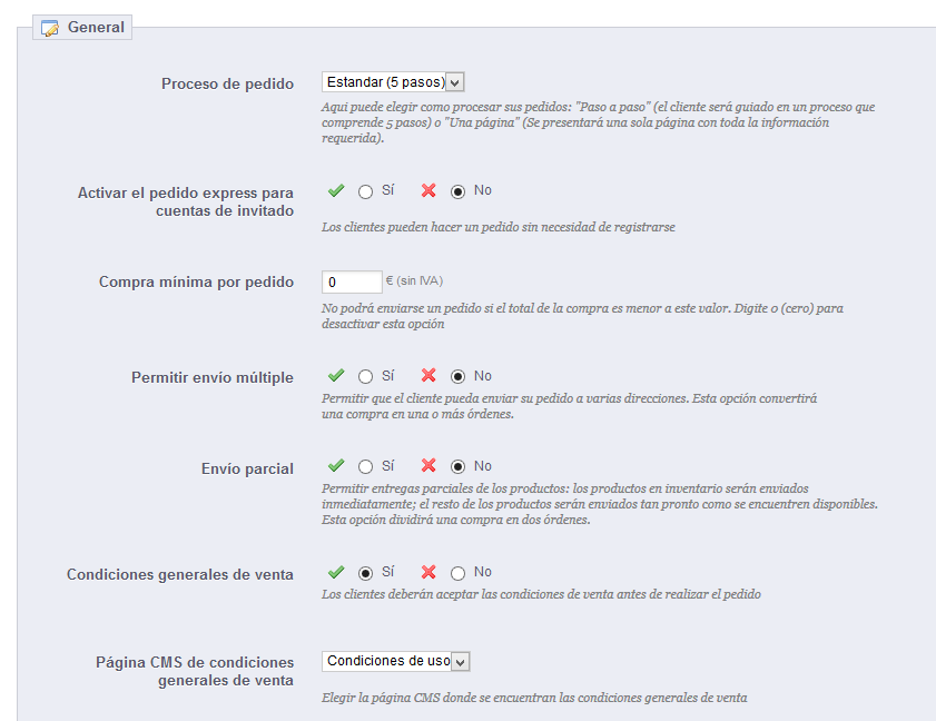 PrestaShop 1.5 > Comprender las Preferencias > preferencias002-pedidos.png