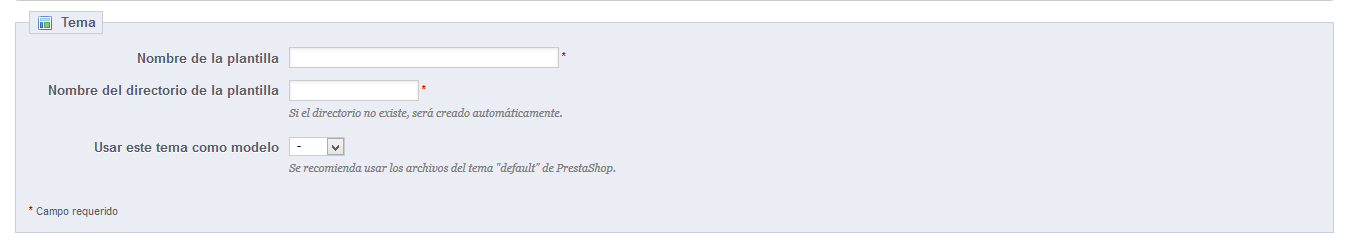 PrestaShop 1.5 > Comprender las Preferencias > preferencias010-Nuevo-tema.png