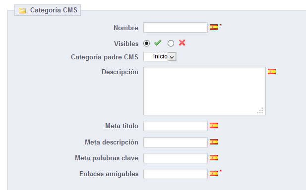 PrestaShop 1.5 > Comprender las Preferencias > preferencias019-Nueva-categoria-cms.png