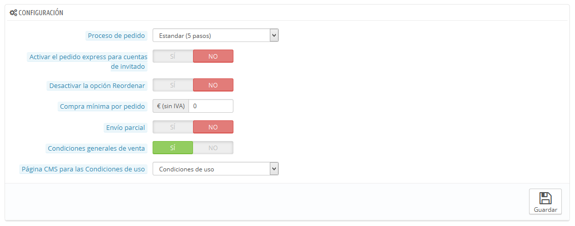 PrestaShop 1.6 > Preferencias de Pedidos > preferencias002-PreferenciasPedidos1-es.png