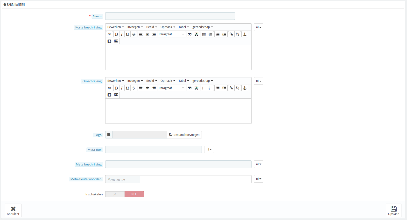 PrestaShop 1.6 > Fabrikanten beheren > nieuwefabrikant.png