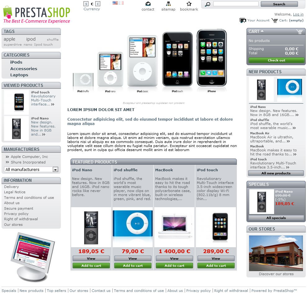 Confluence Mobile - PrestaShop documentation